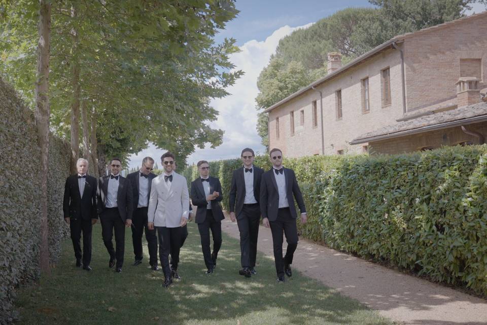 Wedding videographer tuscany