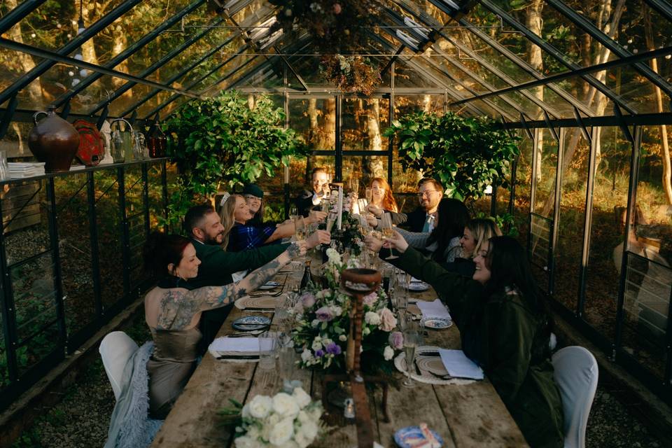 Intimate Wedding Dinner