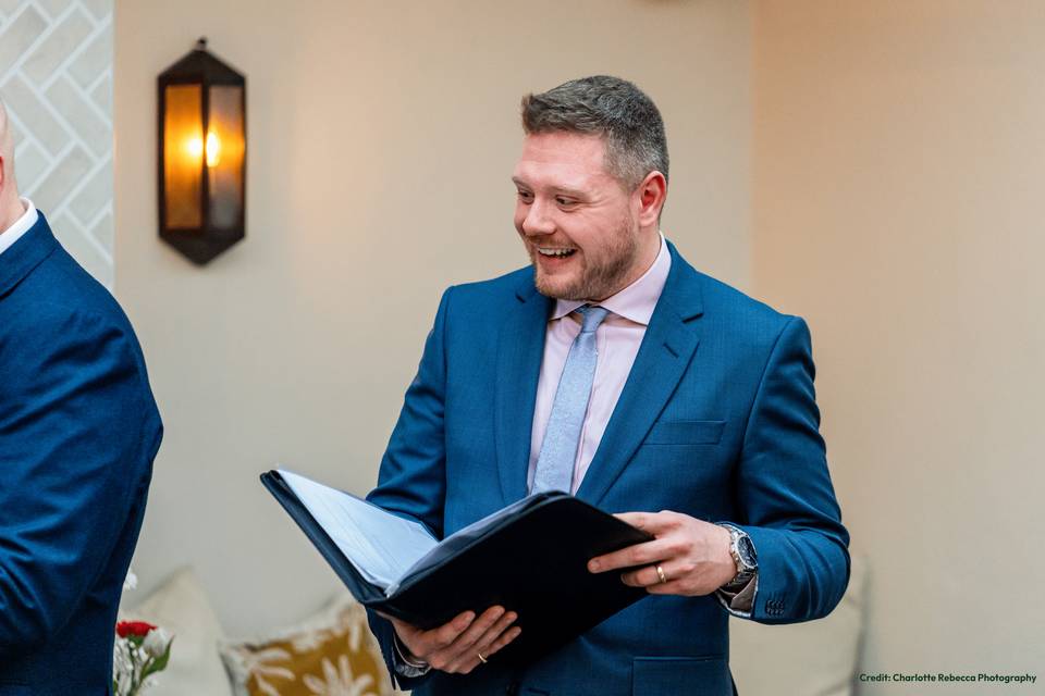 Ollie Lashley Celebrant