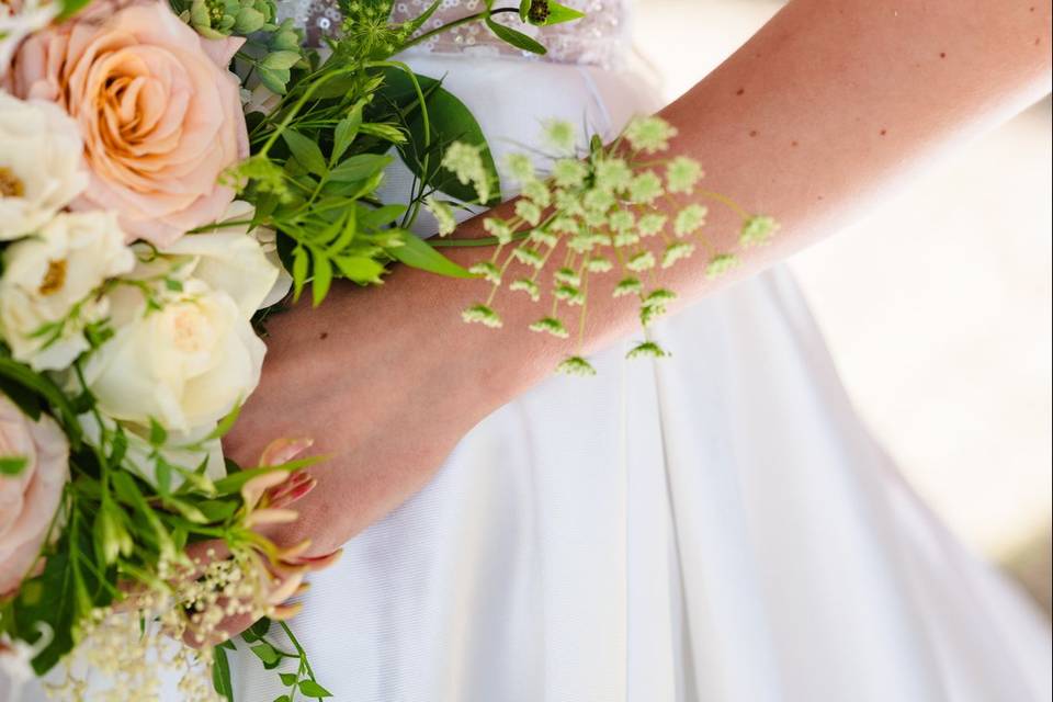 Beaded Wedding Dress