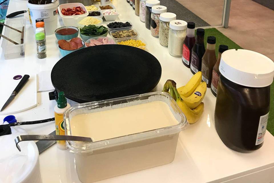 Corporate hire pancake day