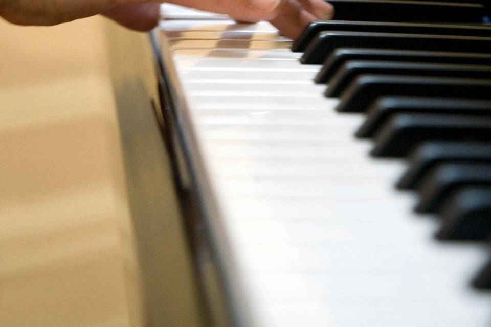 Grand piano in Bridewell Hall