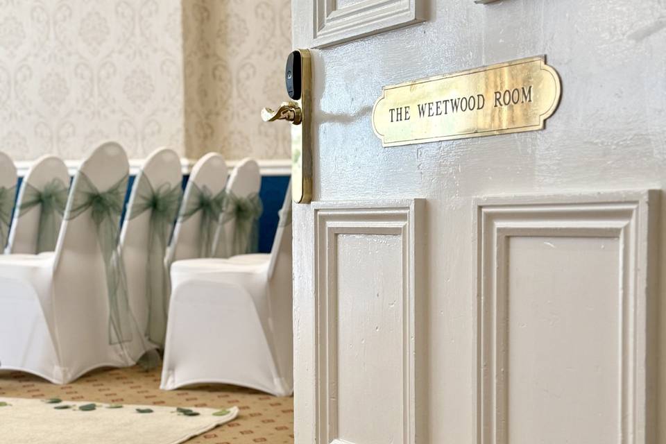 Weetwood Ceremony Entrance