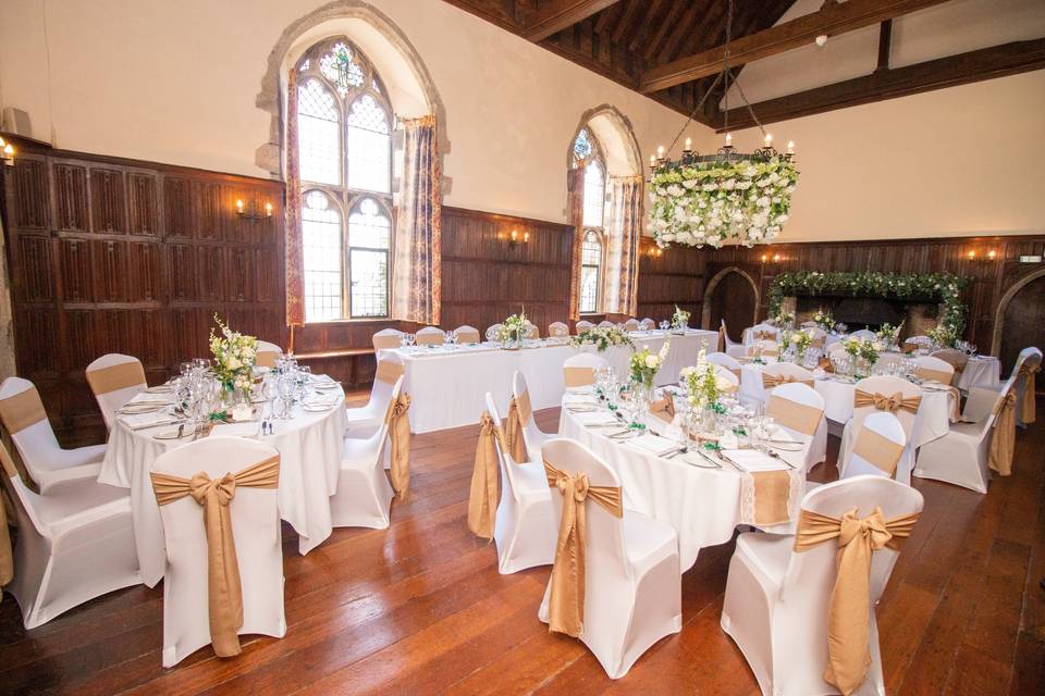 Great Hall Wedding Breakfast