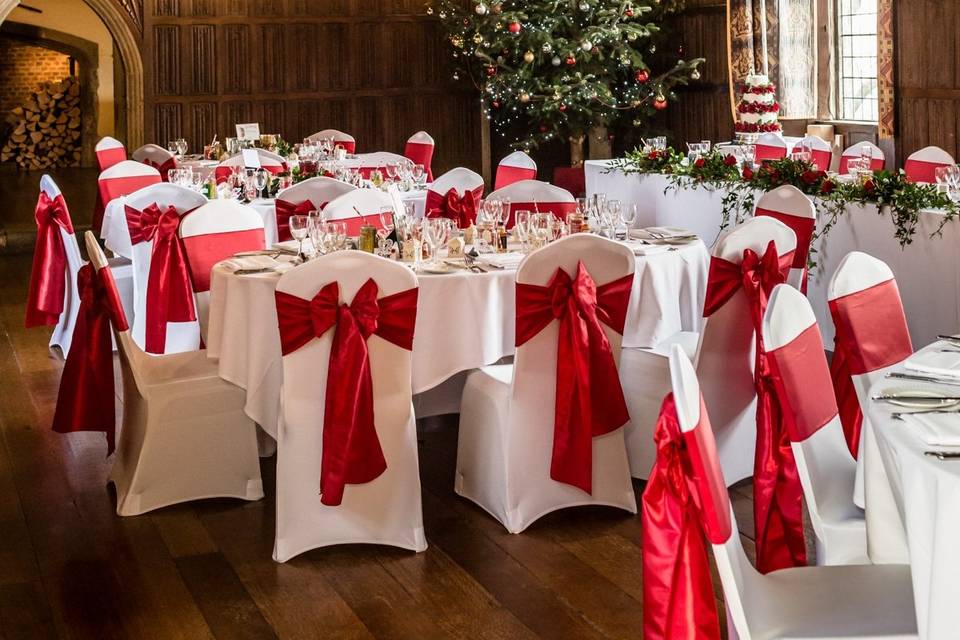 Christmas Wedding - Great Hall