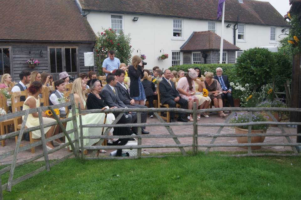 Wedding guests