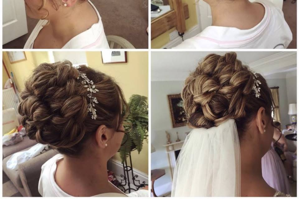 Classic & elegant updo