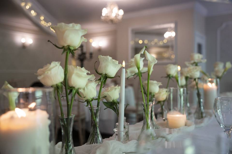 Top table flowers