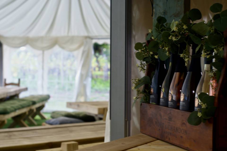 Sealwood vineyard wine