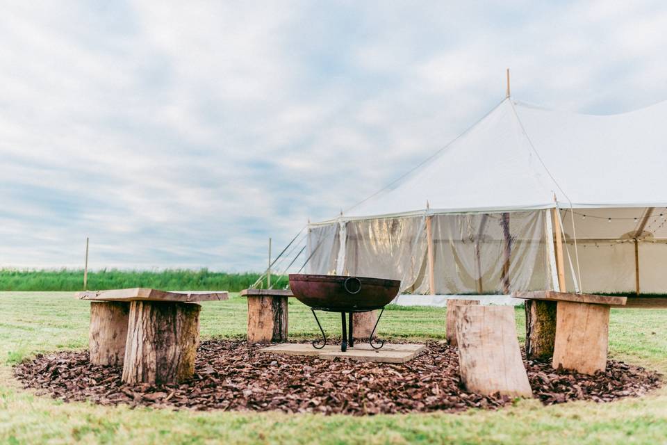 Firepit seating