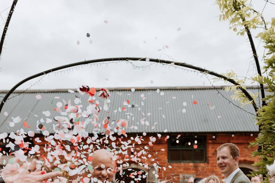 Confetti at Stanford Farm