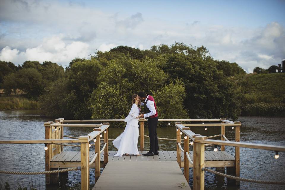 Overlooking the Lake