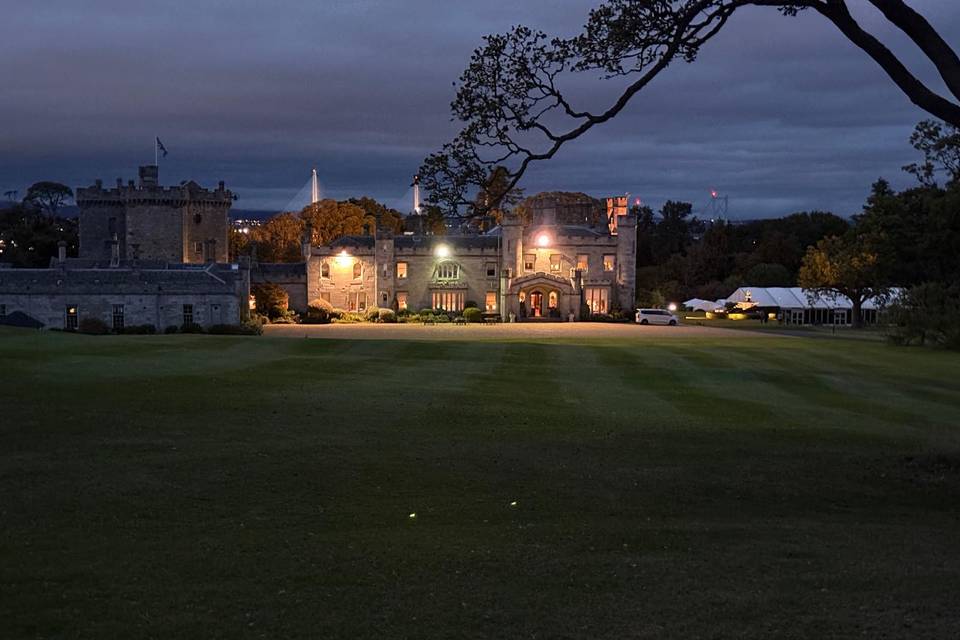 Wedding Venue at Night