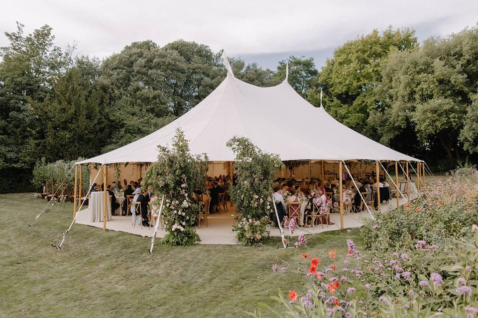 Sperry Tent summers evening