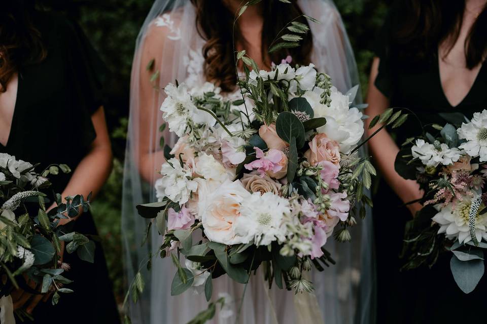 Josie's bridal bouquet