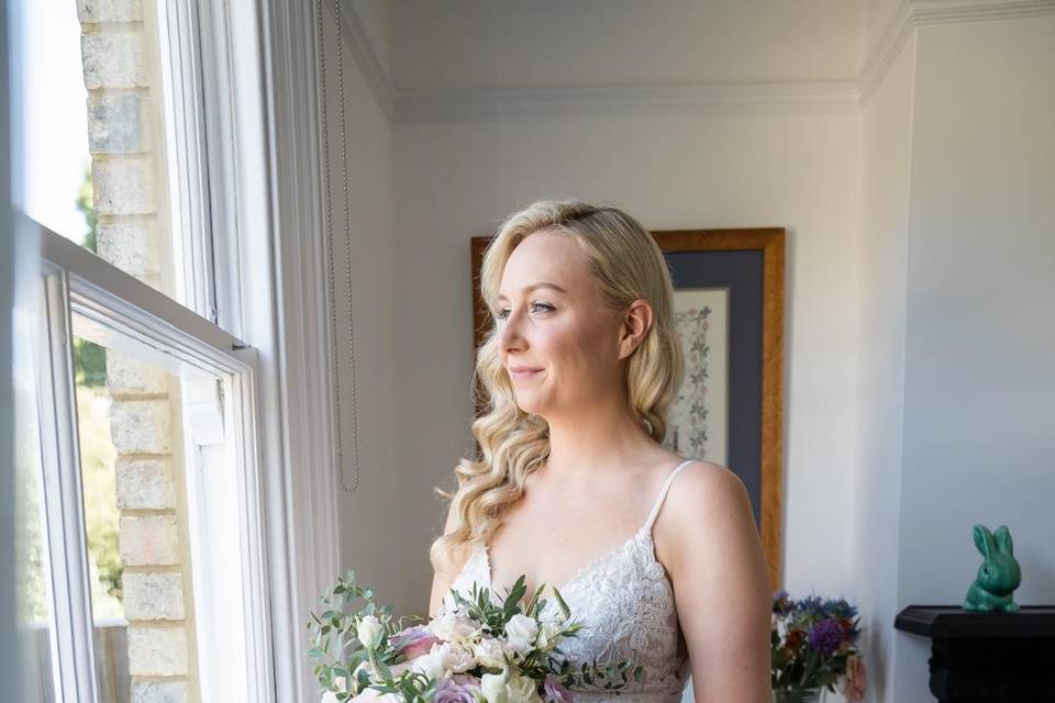 Bridal alterations for Amber