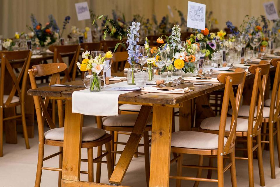 Wedding marquee Cotswolds