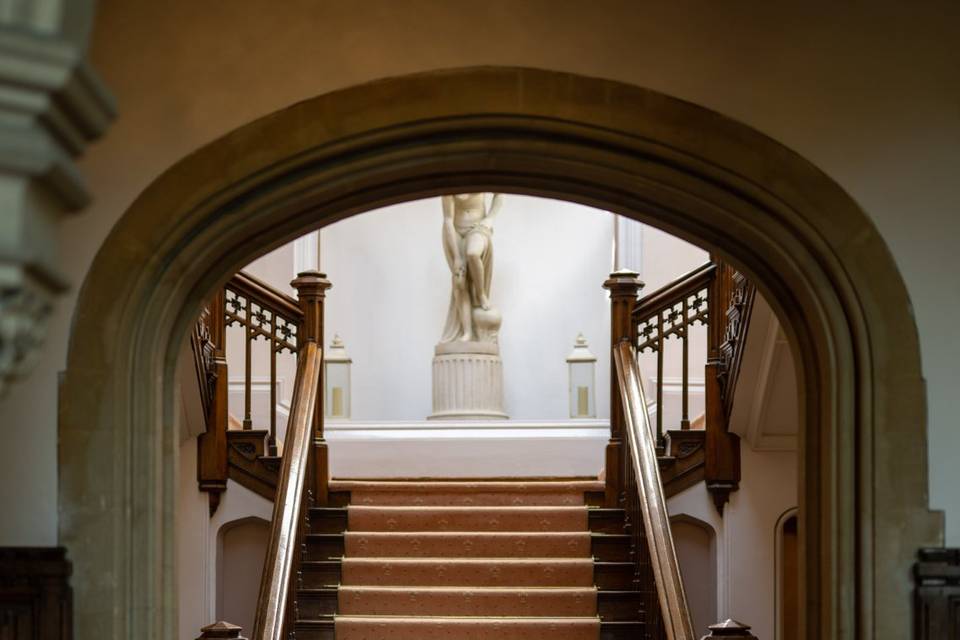 St Audries staircase