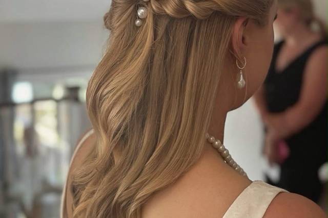 Twisted half up half down