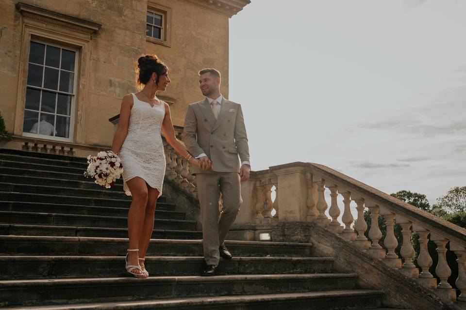 Bride and groom