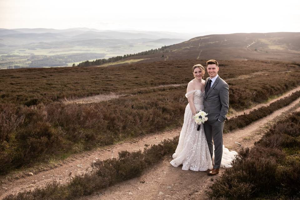 Bride and groom