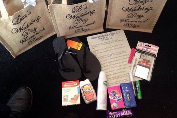 Bridal survival kit