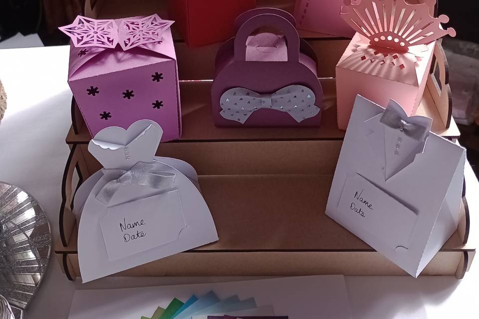 Favour boxes