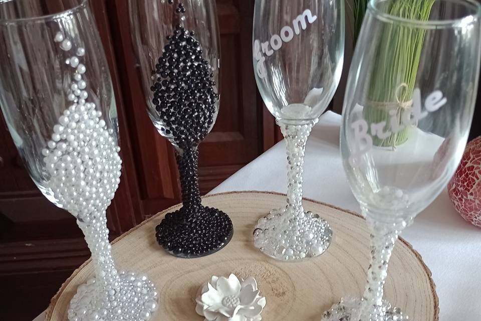 Champagne flutes