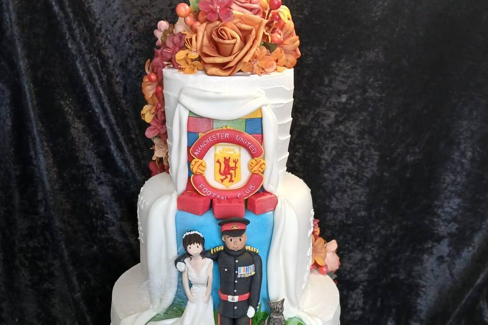 Wedding Cake Rear Man Utd