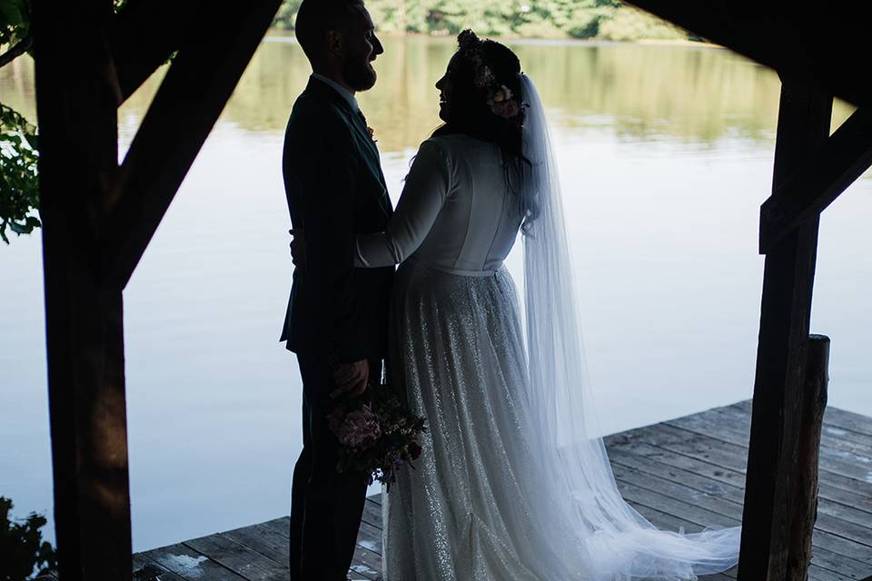 Sequin Wedding Dress