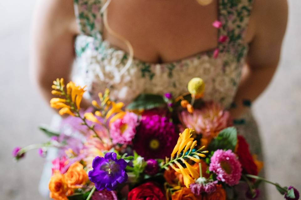 Green Wedding Dress