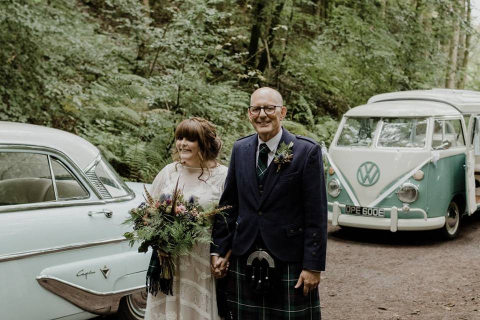 Vintage Short Wedding Dress