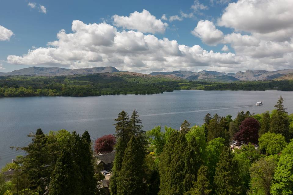 Close to Lake Windermere
