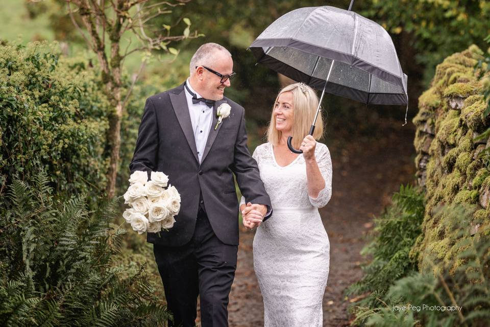 Intimate wedding for two