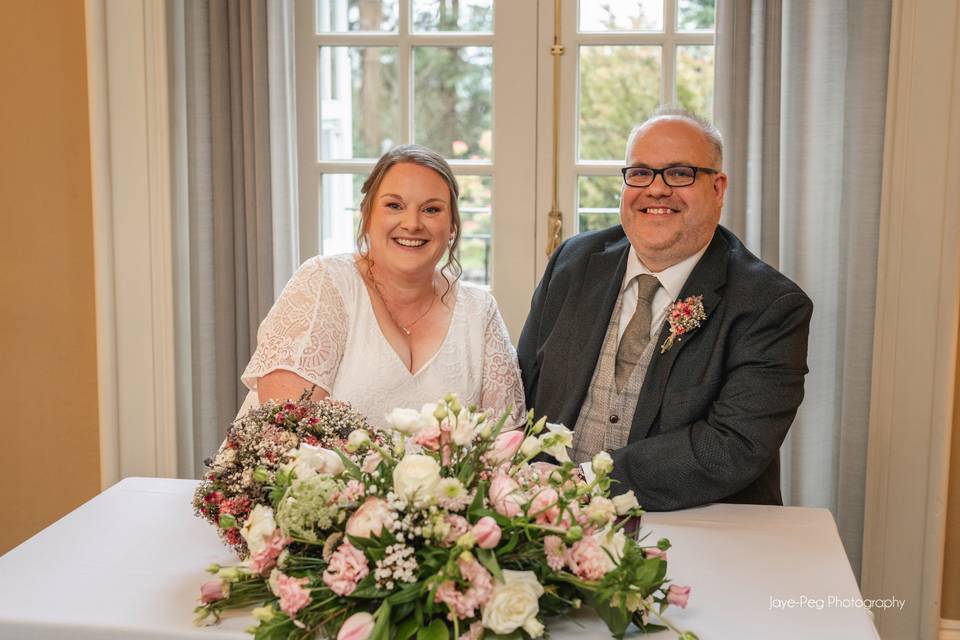 Just Us wedding for two
