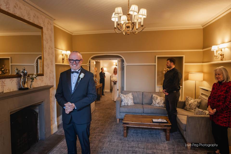 Intimate wedding for two