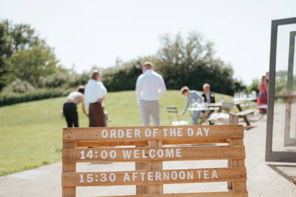 Dorset Wedding Details
