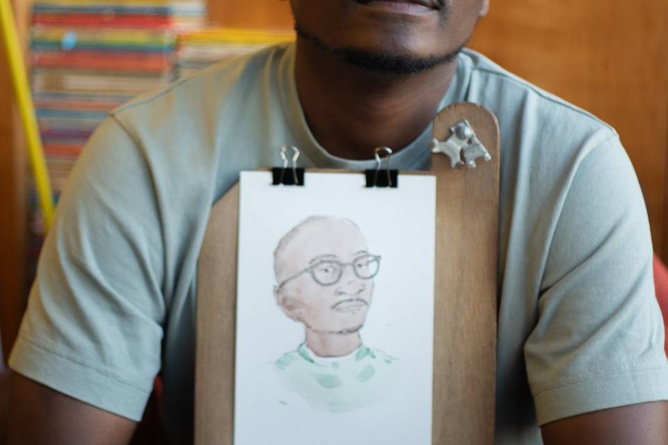 He loved his portrait