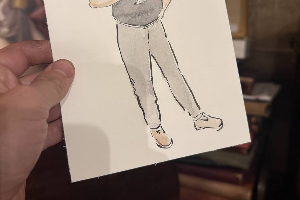 Portrait of guest