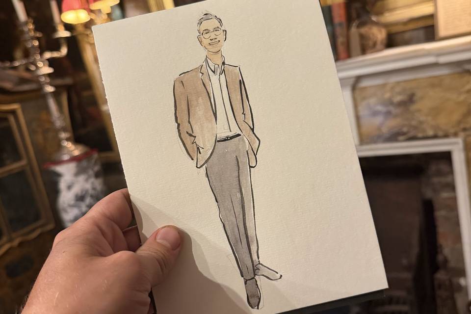 Portrait of guest