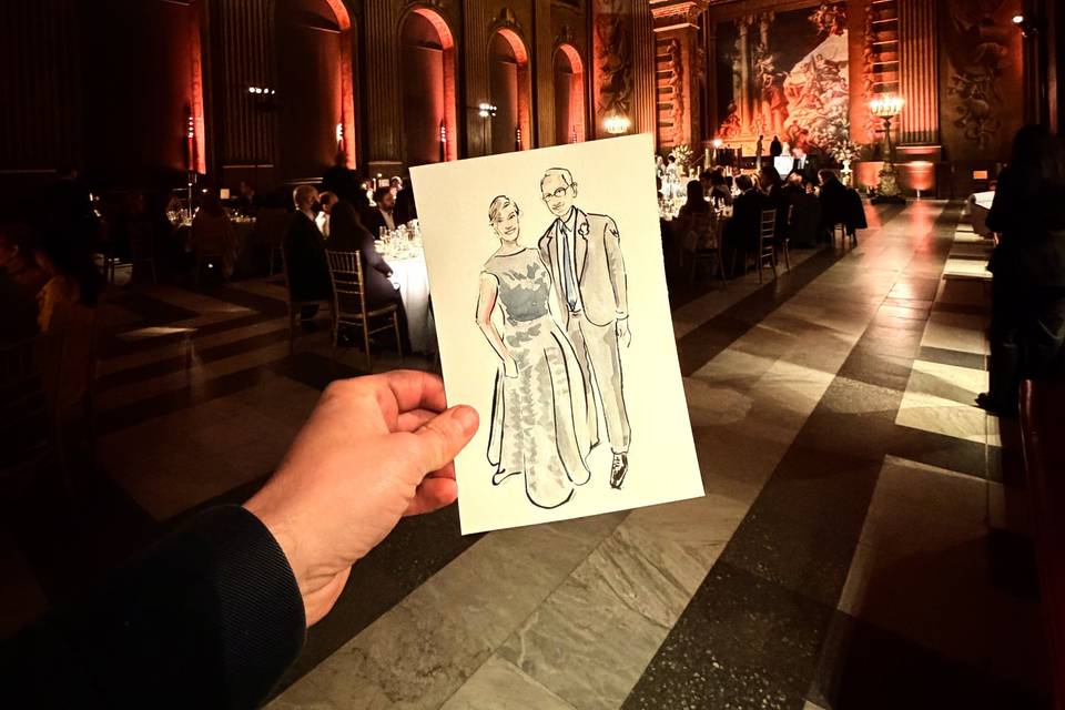 Illustrations in Painted Hall