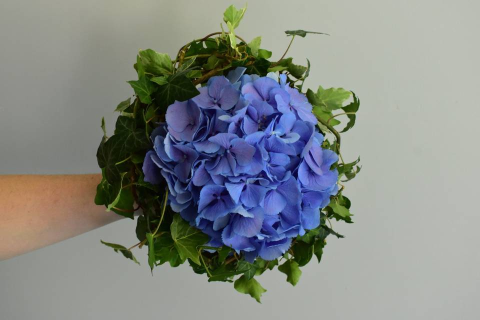 Hydrangea and Ivy bouquet