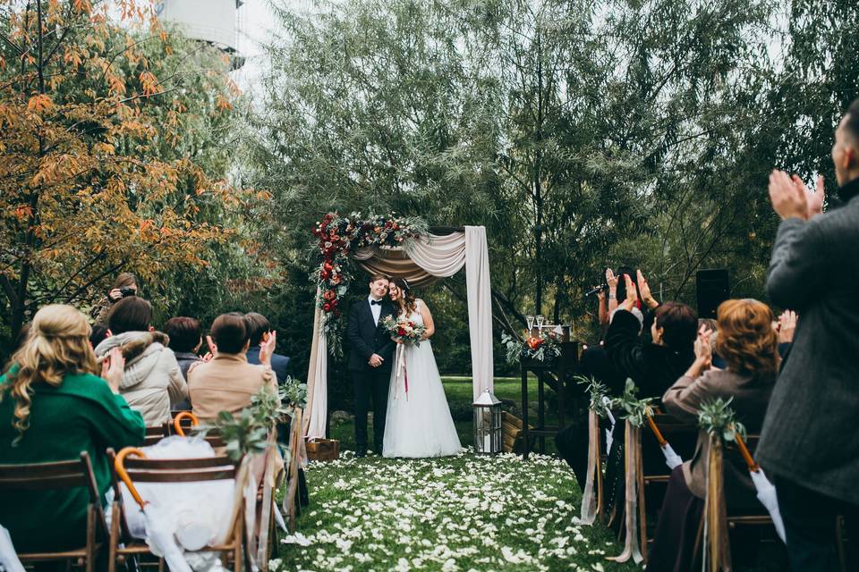 Outdoor ceremony?