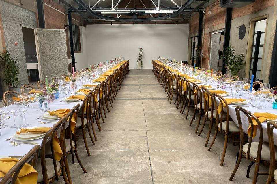 Dinner set up