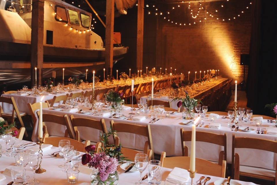 Dinner set up