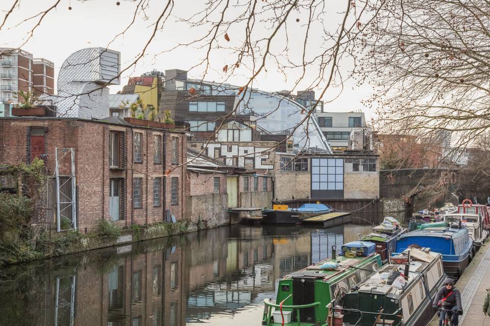 View from the canal
