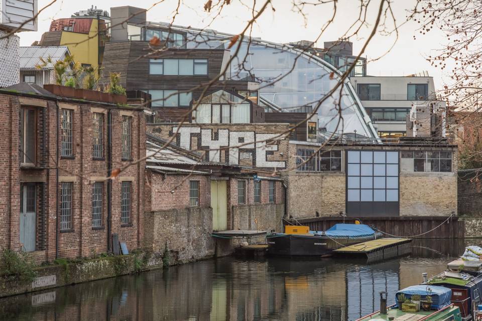 View from the canal