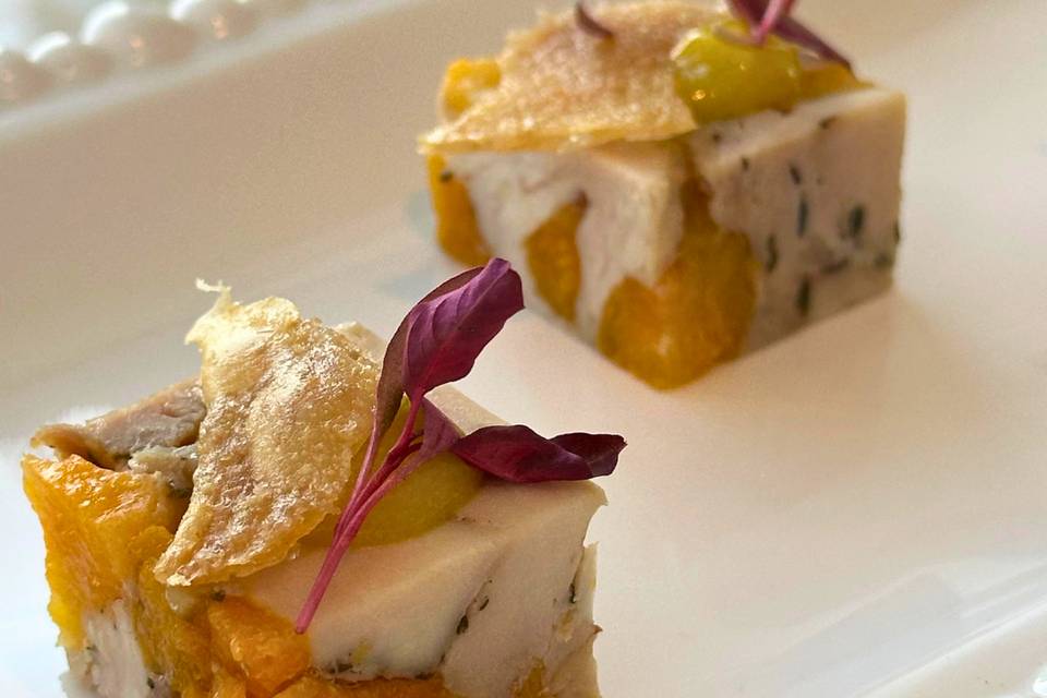 Chicken Terrine Canapé