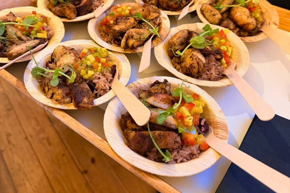 Evening Food - Jerk Chicken