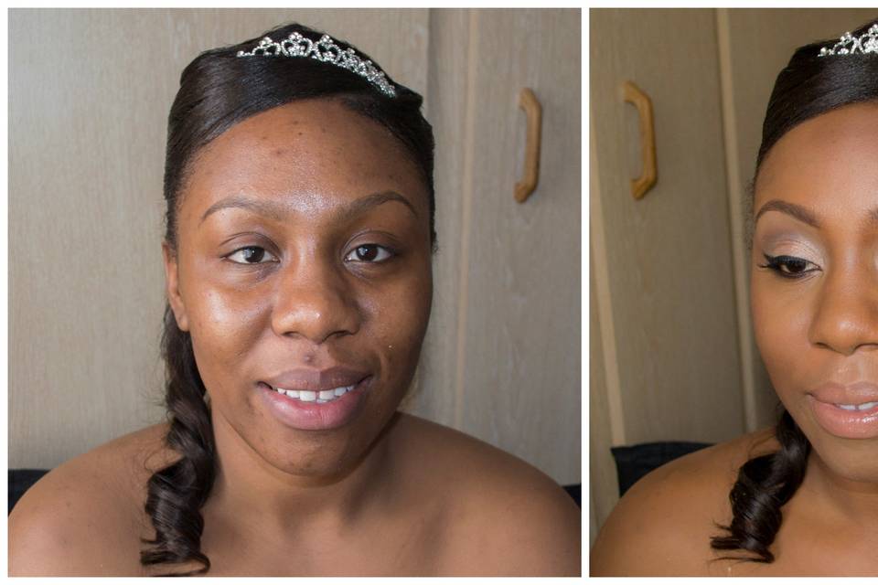 Before/after bridal